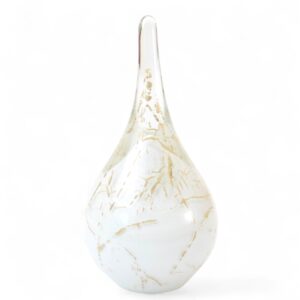 Drop Urn | White & Gold | 200ml