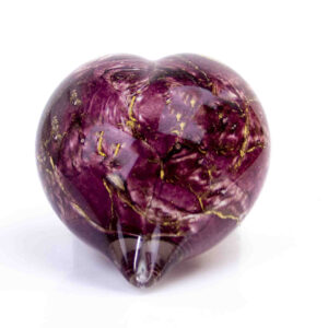 Heart Urn | Purple & Gold | 100ml