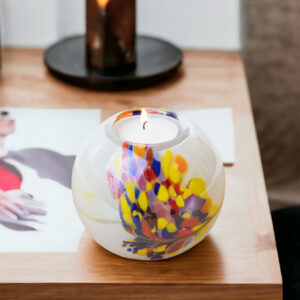 Tealight Urn | White & Colors | 250ml
