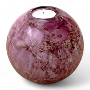 Tealight Urn Big | Purple & Gold | 600ml