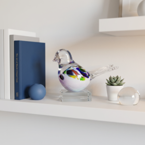 Bird Urn | White & Multicolors | 50ml