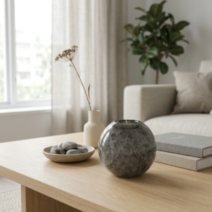 Tealight Urn | Grey Marble | 600ml