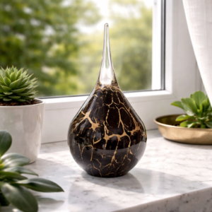 Drop Urn XL | Black & Gold | 1,2L