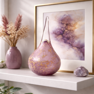 Drop Urn XL | Purple & Gold | 1,2L