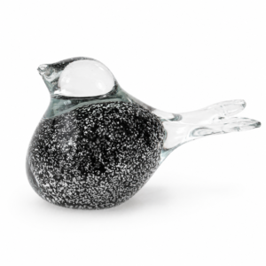 Bird Urn | Black Silver Dust | 50ml